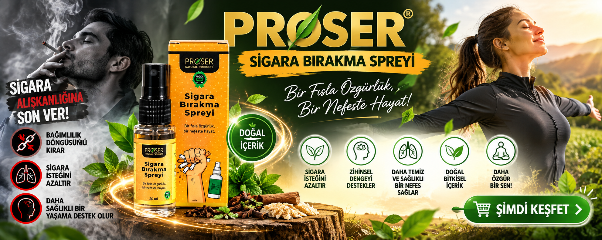 proser sigara bırakma spreyi